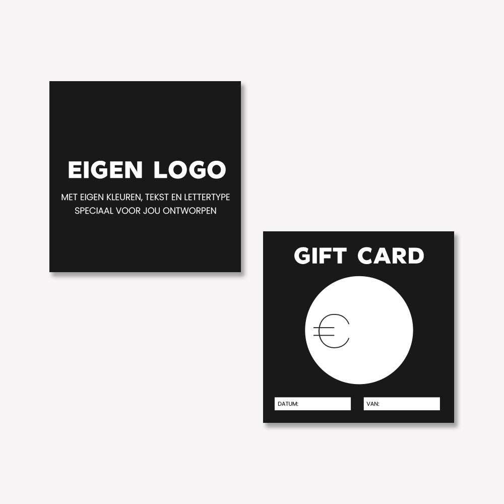 Cadeaubonnen op maat