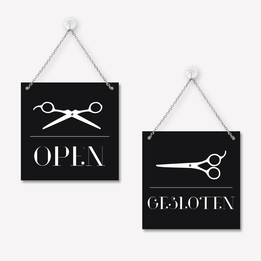 Open/gesloten bordje Classic