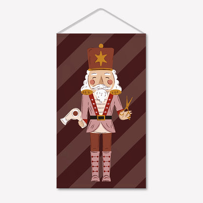 Weihnachtsbanner Nussknacker