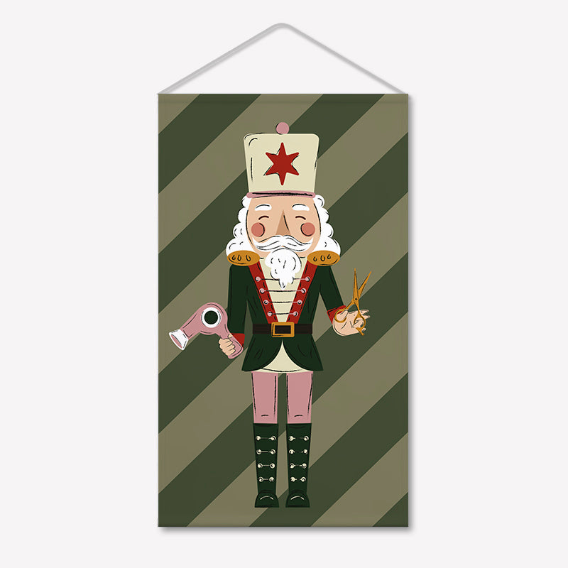 Weihnachtsbanner Nussknacker
