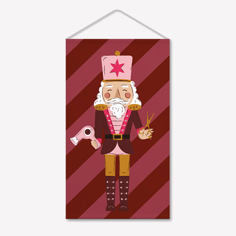 Weihnachtsbanner Nussknacker
