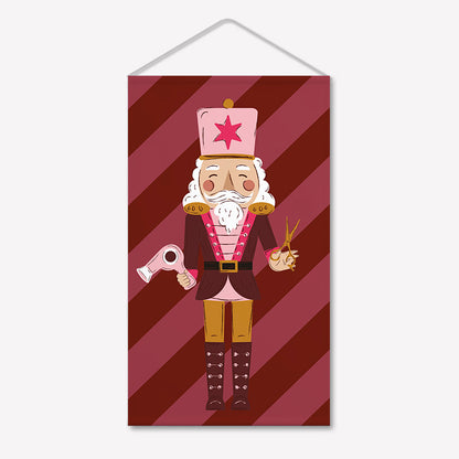Weihnachtsbanner Nussknacker