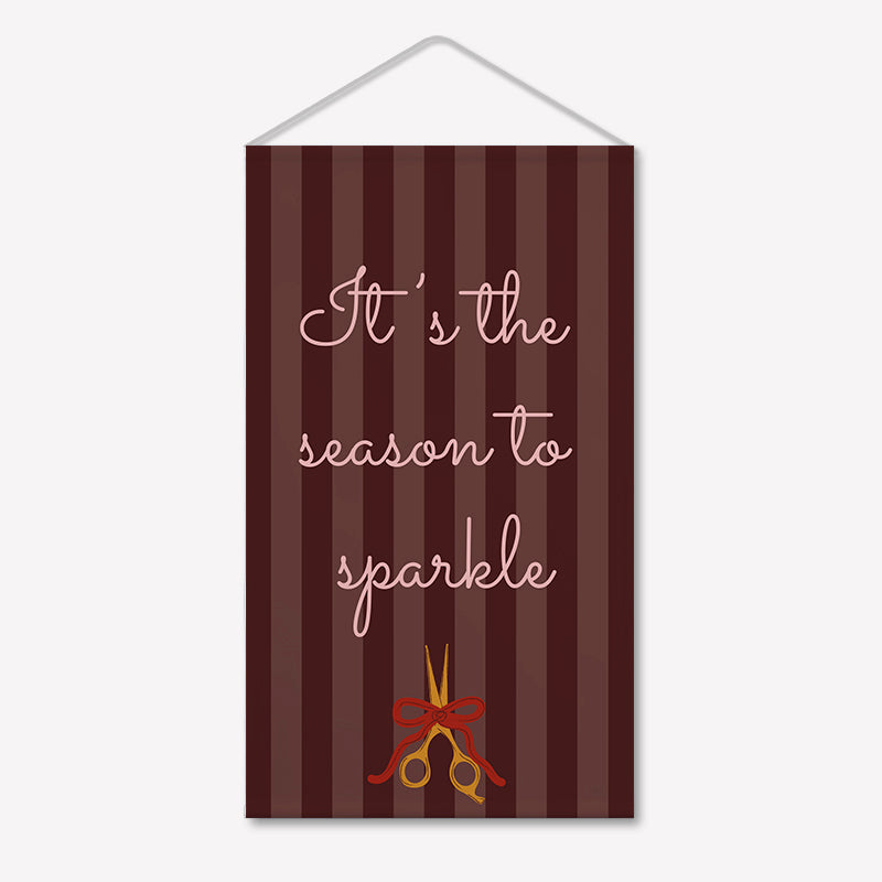 Weihnachtsbanner Sparkle