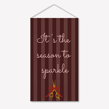 Weihnachtsbanner Sparkle
