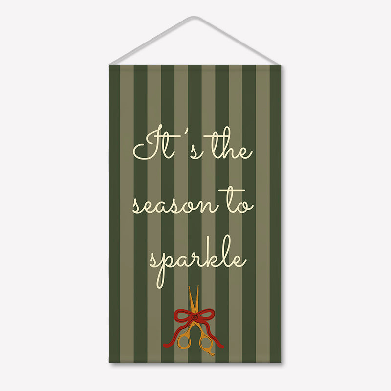 Weihnachtsbanner Sparkle