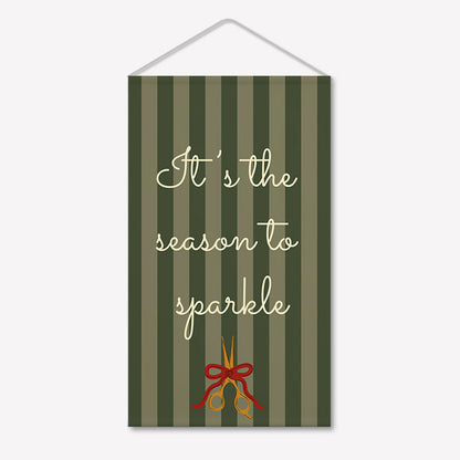 Weihnachtsbanner Sparkle