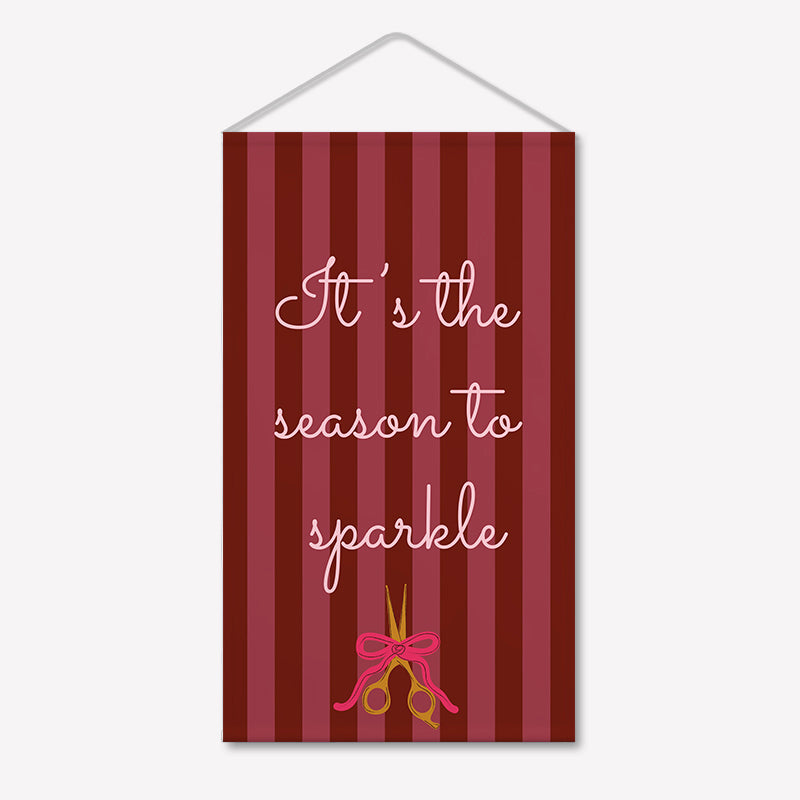 Weihnachtsbanner Sparkle