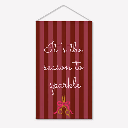 Weihnachtsbanner Sparkle
