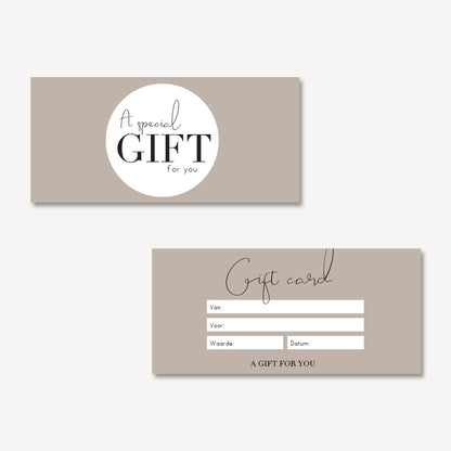 Cadeaubon A Elegant Beige