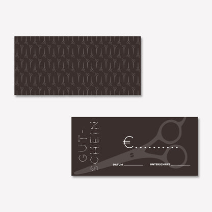 Geschenkgutschein Modern