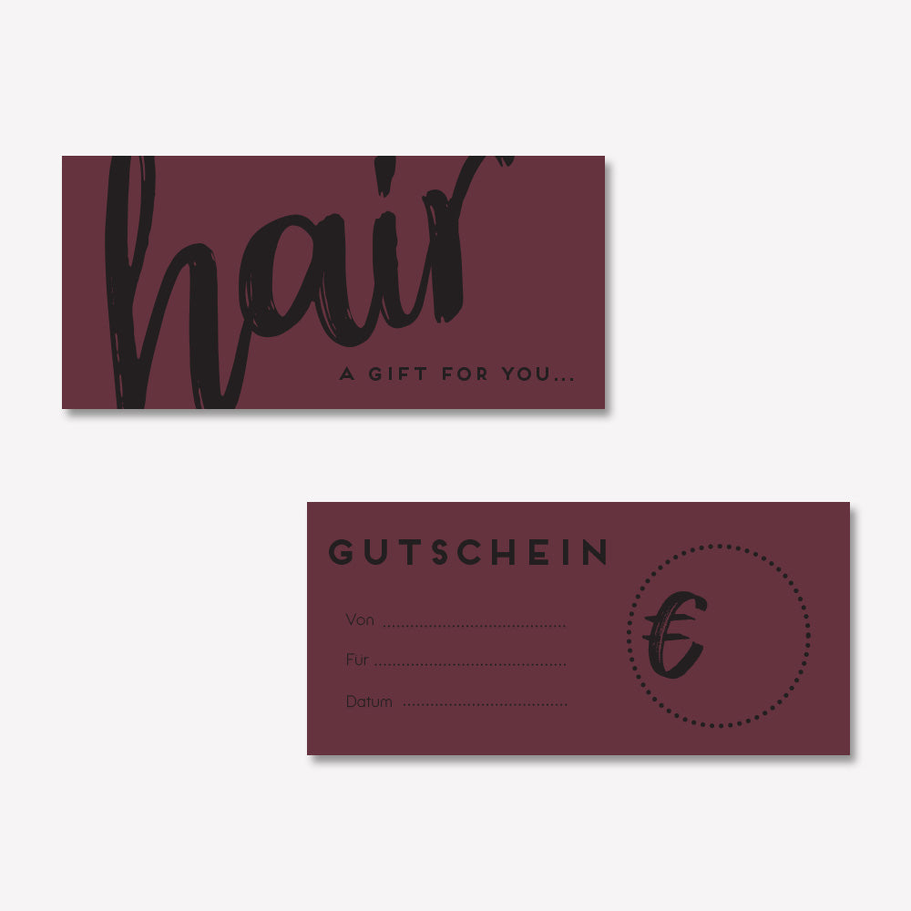 Geschenkgutschein Trendy