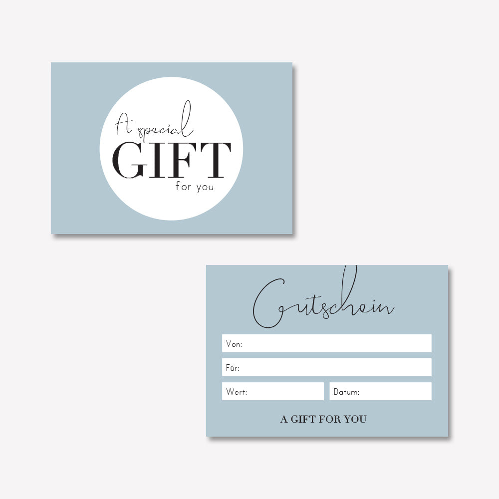 Geschenkgutschein Elegant