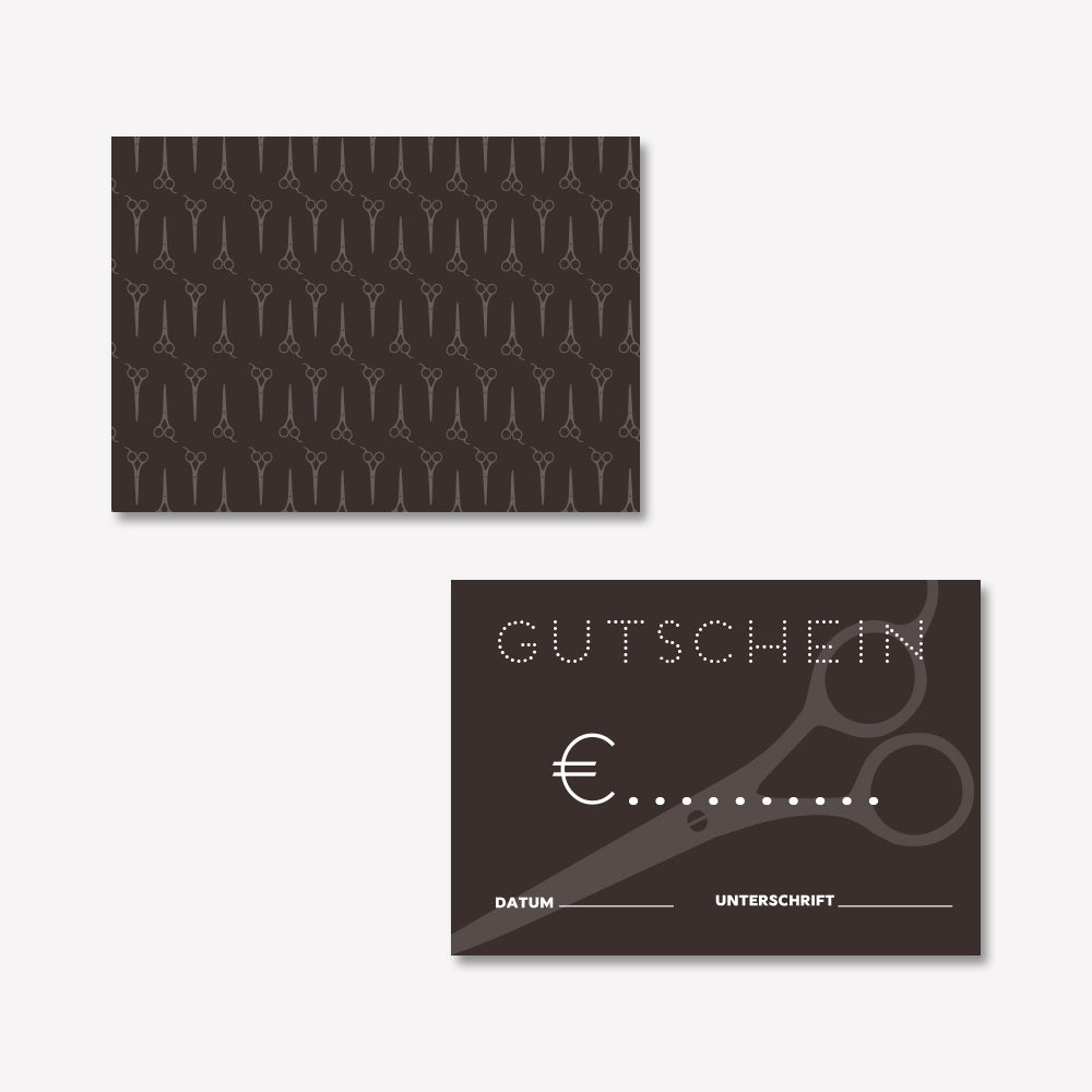 Geschenkgutschein Modern