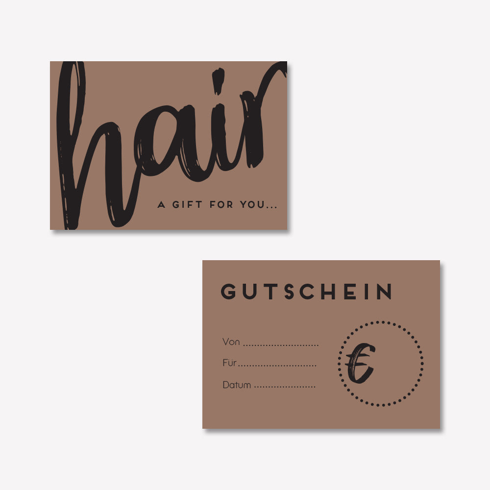 Geschenkgutschein Trendy