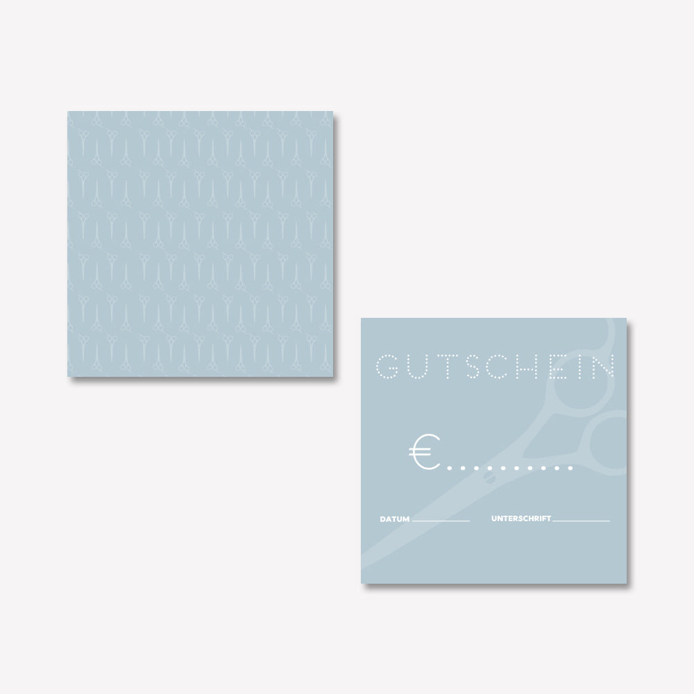 Geschenkgutschein Modern
