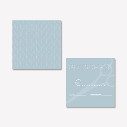 Geschenkgutschein Modern