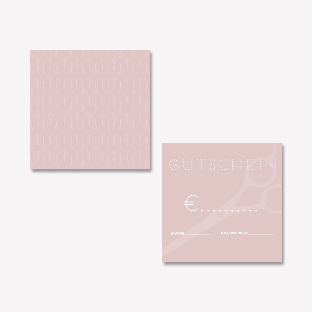 Geschenkgutschein Modern