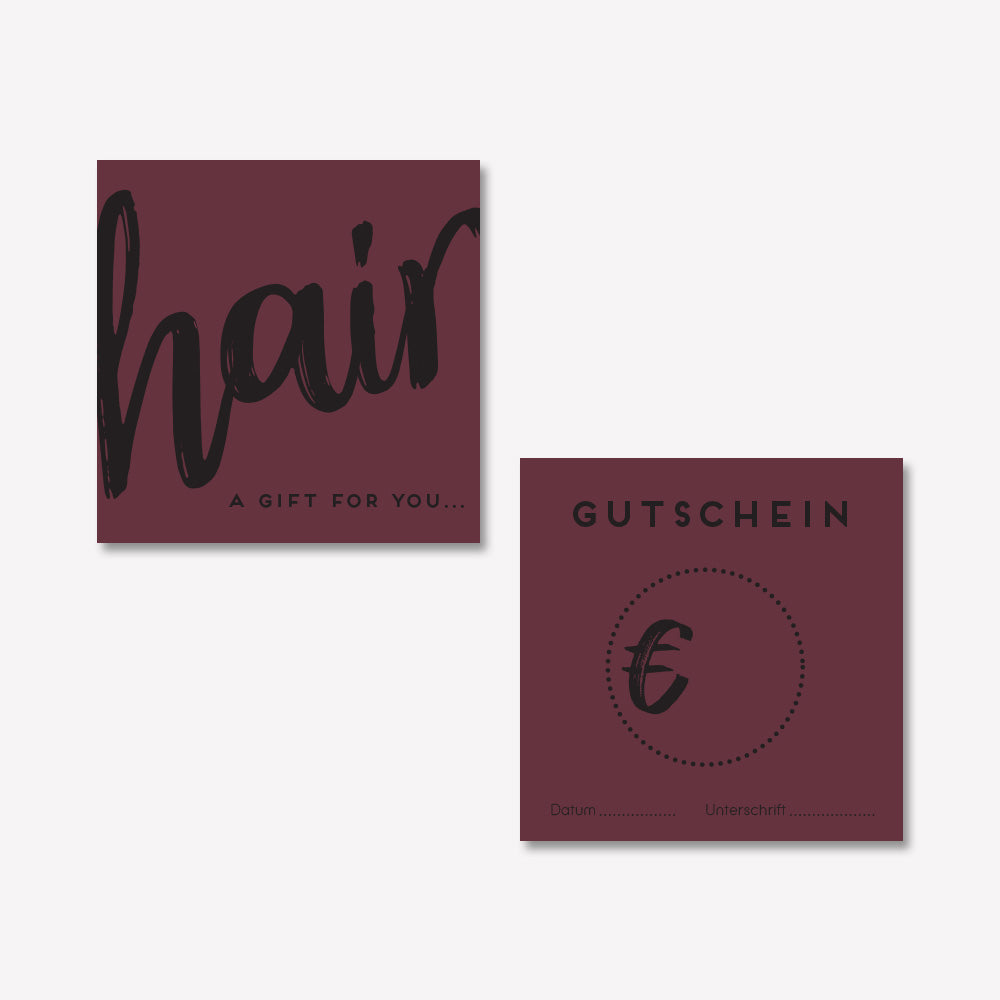 Geschenkgutschein Trendy
