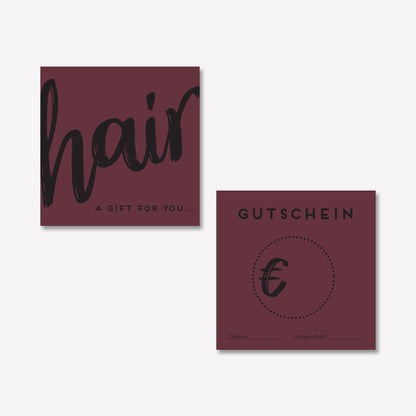 Geschenkgutschein Trendy