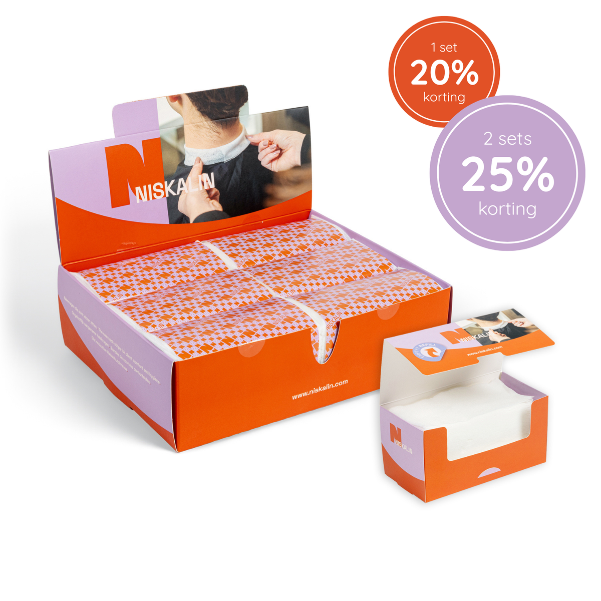 Stapelkorting actie NISKALIN