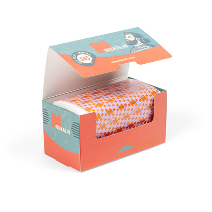 Refill sleeve in barber navulverpakking