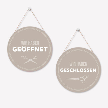 Schild 'Geöffnet/Geschlossen' Basic