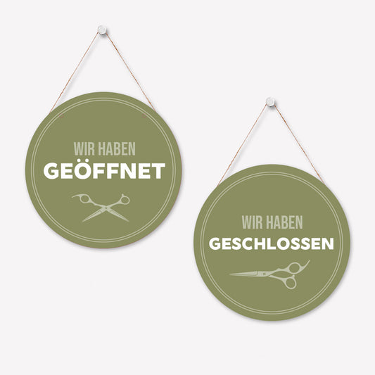 Schild 'Geöffnet/Geschlossen' Basic