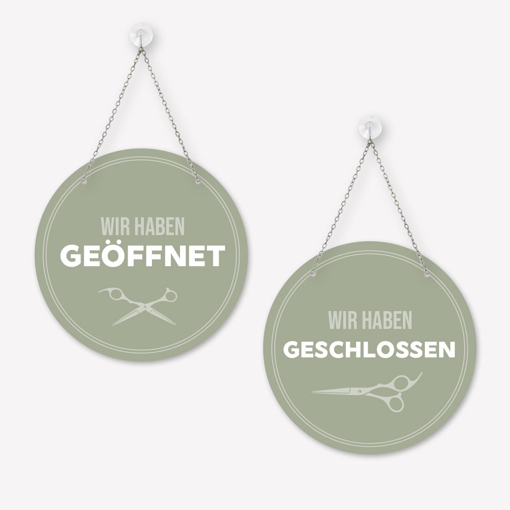 Schild 'Geöffnet/Geschlossen' Basic
