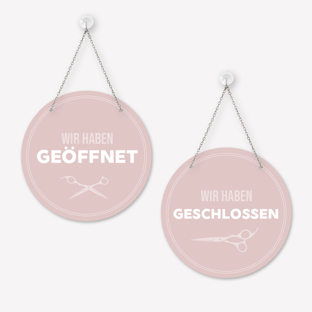 Schild 'Geöffnet/Geschlossen' Basic