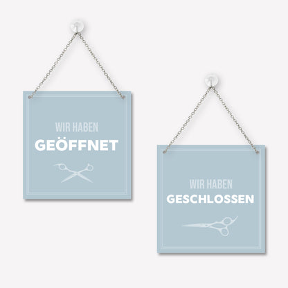 Schild 'Geöffnet/Geschlossen' Basic