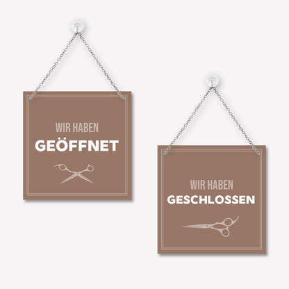 Schild 'Geöffnet/Geschlossen' Basic