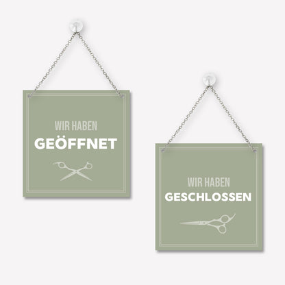 Schild 'Geöffnet/Geschlossen' Basic
