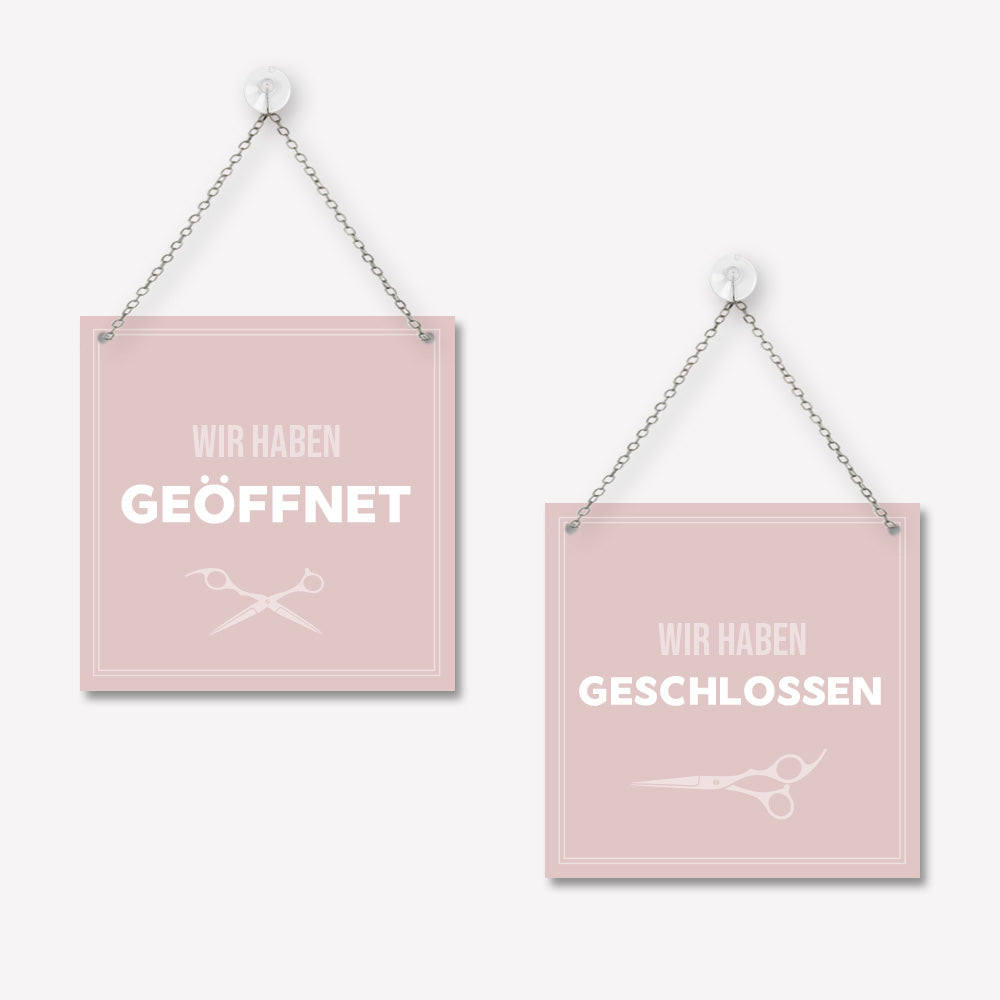 Schild 'Geöffnet/Geschlossen' Basic