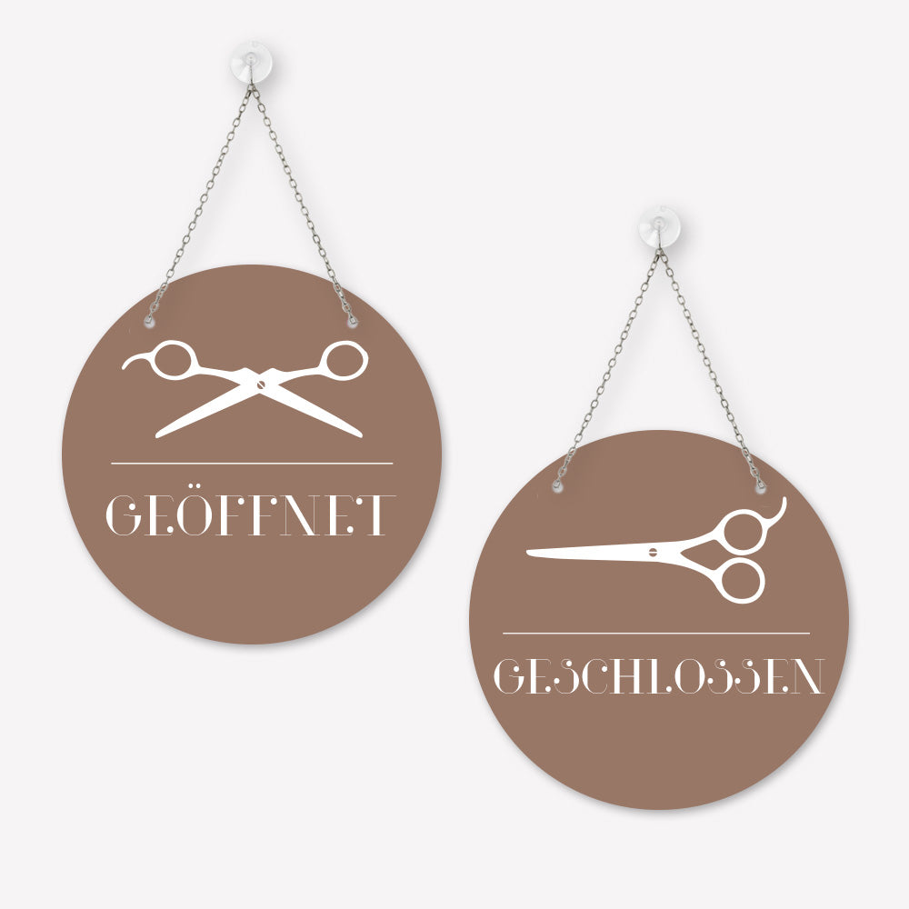Schild 'Geöffnet/Geschlossen' Classic