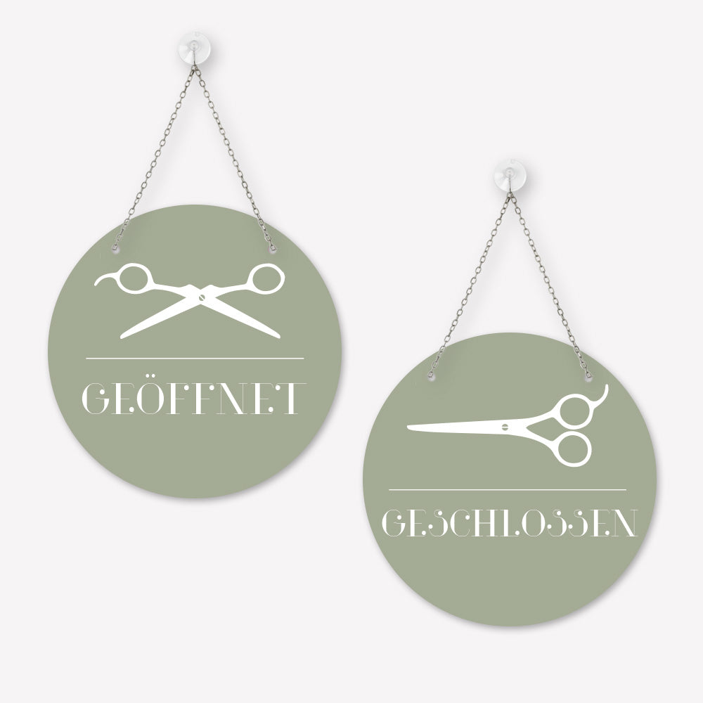 Schild 'Geöffnet/Geschlossen' Classic