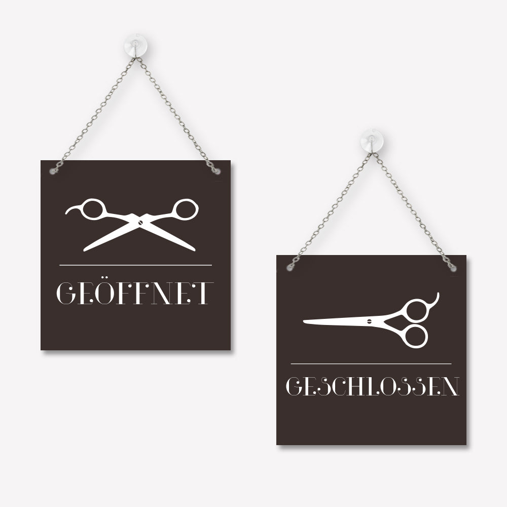 Schild 'Geöffnet/Geschlossen' Classic