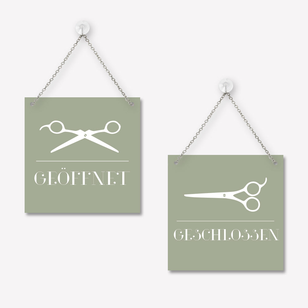 Schild 'Geöffnet/Geschlossen' Classic