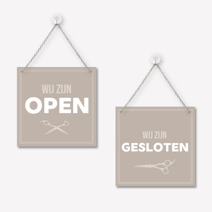 Open/gesloten bordje Basic