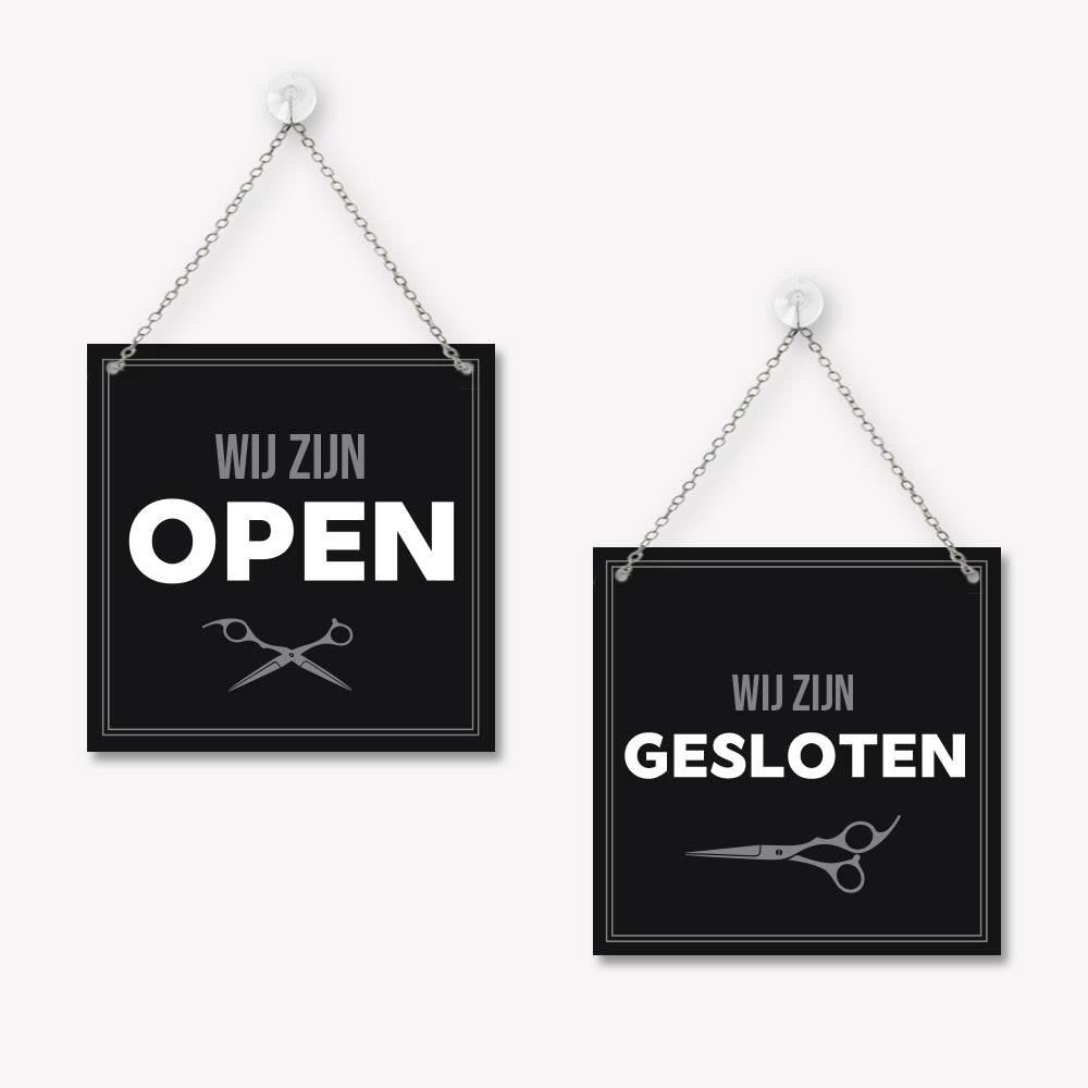 Open/gesloten bordje Basic