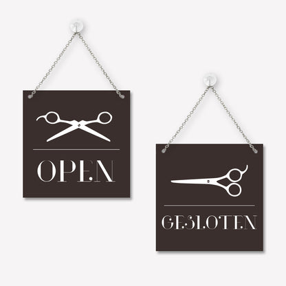 Open/gesloten bordje Classic