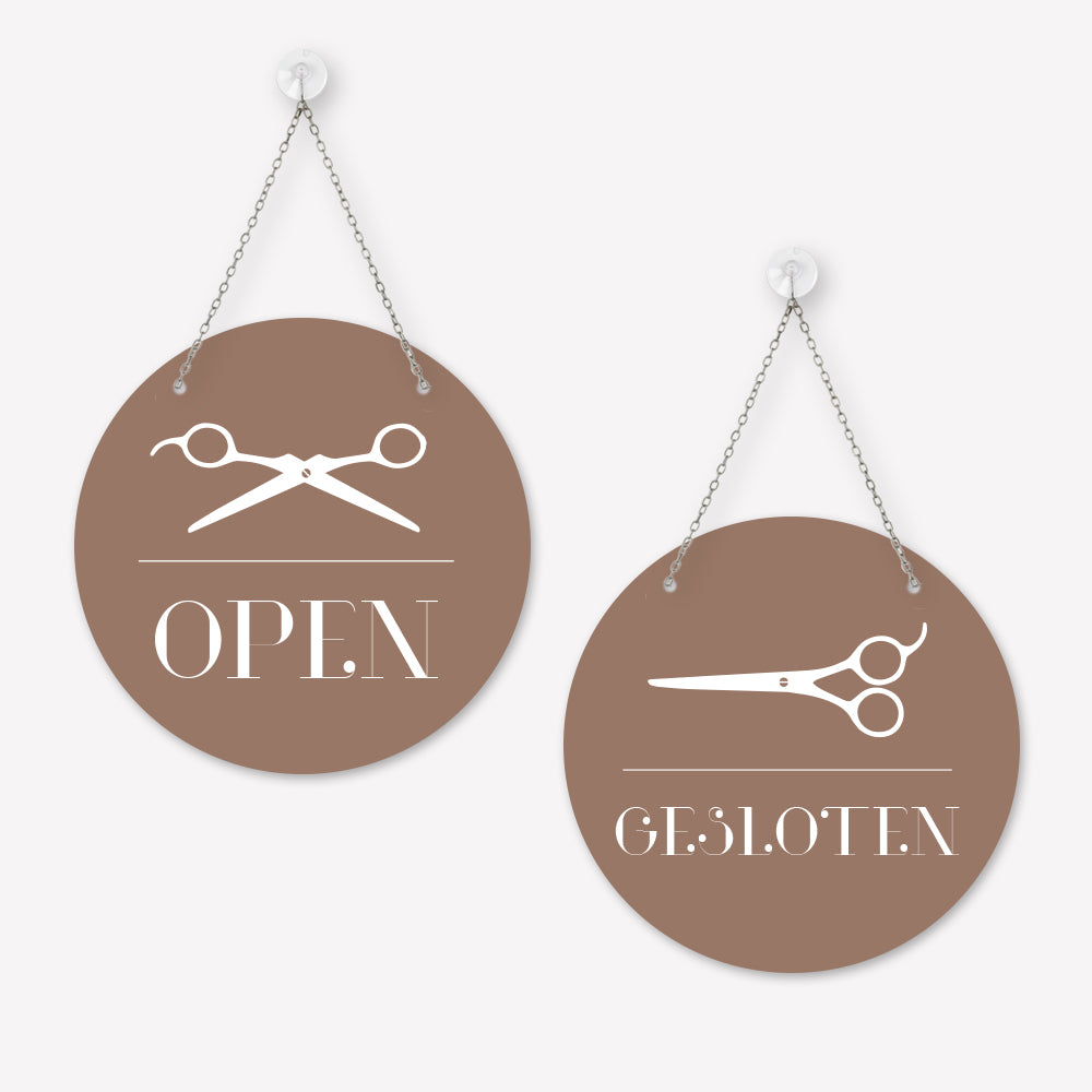 Open/gesloten bordje Classic