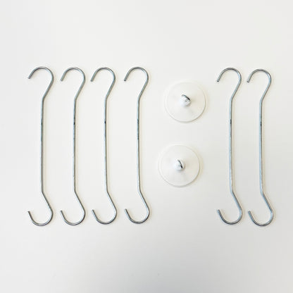 Set Aufhängehaken (rund)