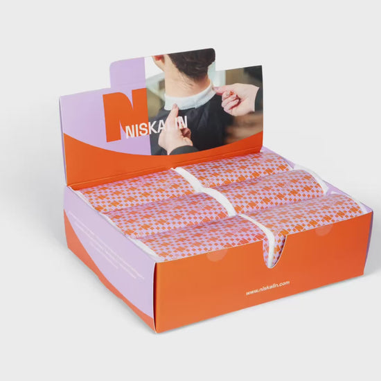 Navul uitleg nekkragen barber doosje