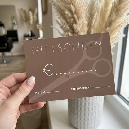 Geschenkgutschein Modern