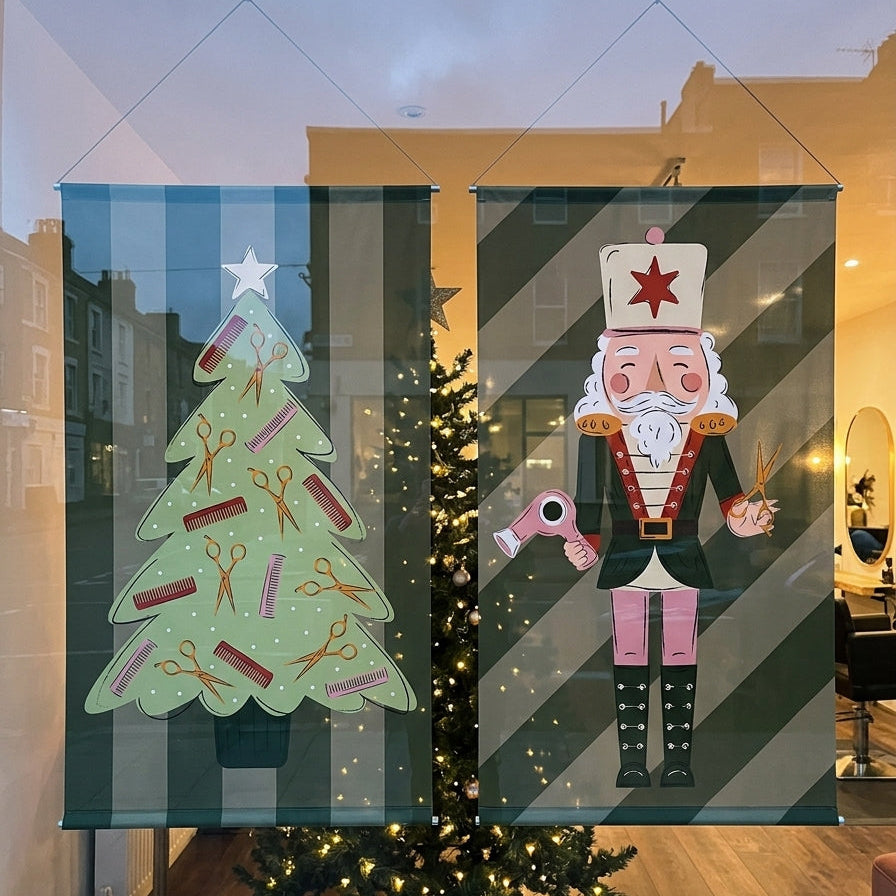 Kerst Banner Kerstboom
